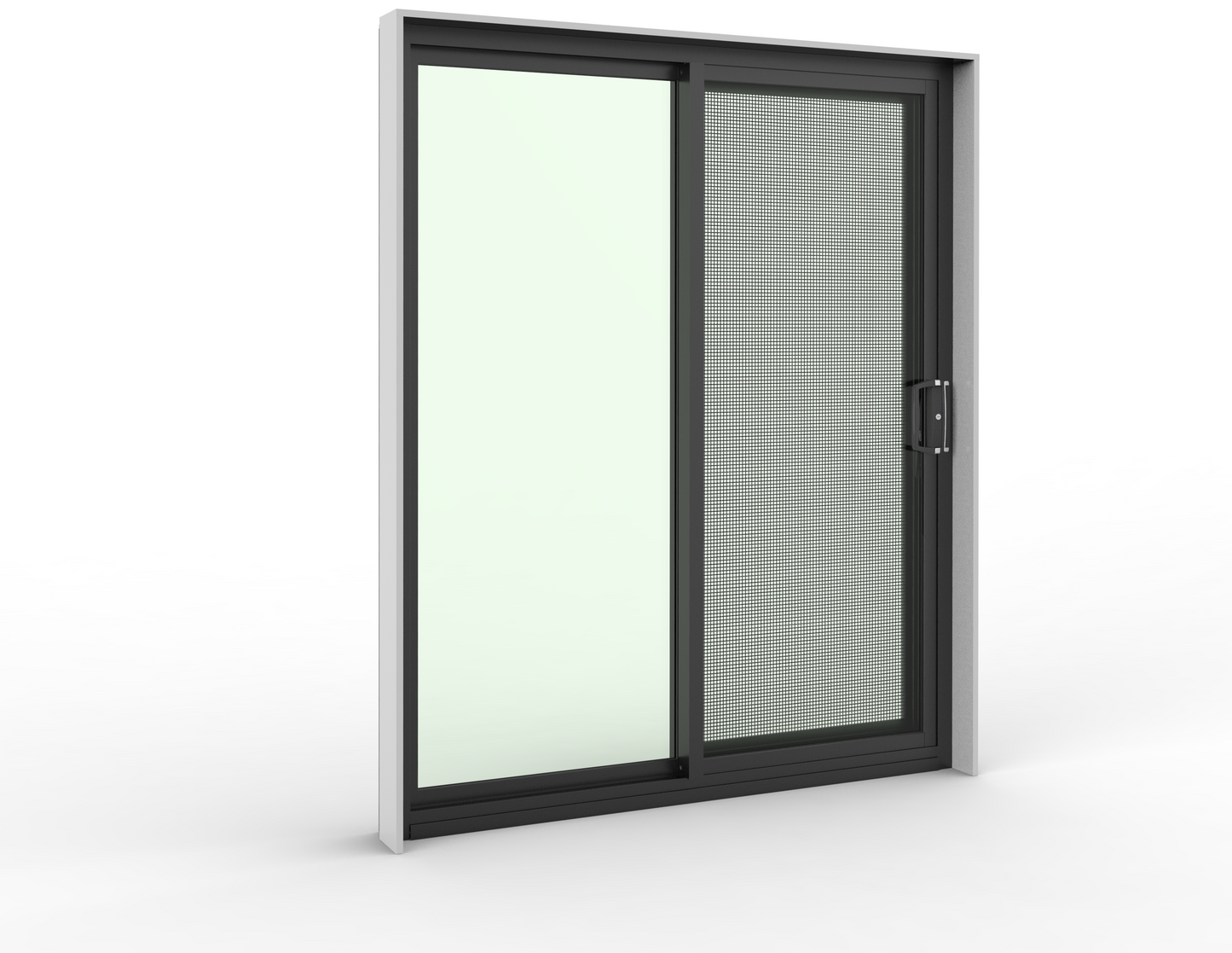 GL Classic 100 x 50 Frame Sliding Door 2410W x2100H Right open Stock