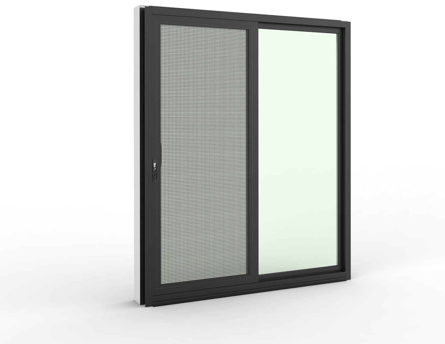 GL Classic 100 x 50 Frame Sliding Door 2410W x2100H Right open Stock
