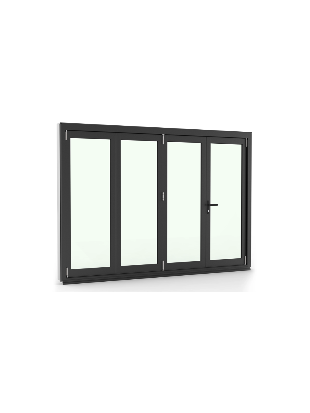 GL Commercial 100 x 50 Frame Bi-folding Door 3010W×2100H