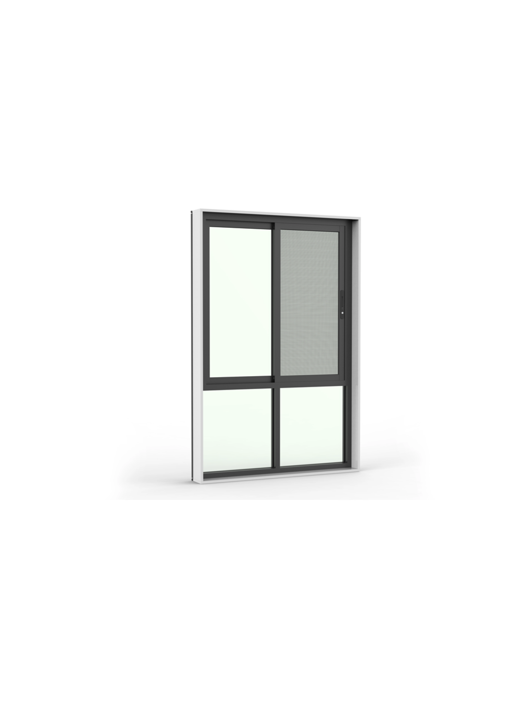 GL Classic 100 x 35 Frame Sliding Window 1210W×2057H