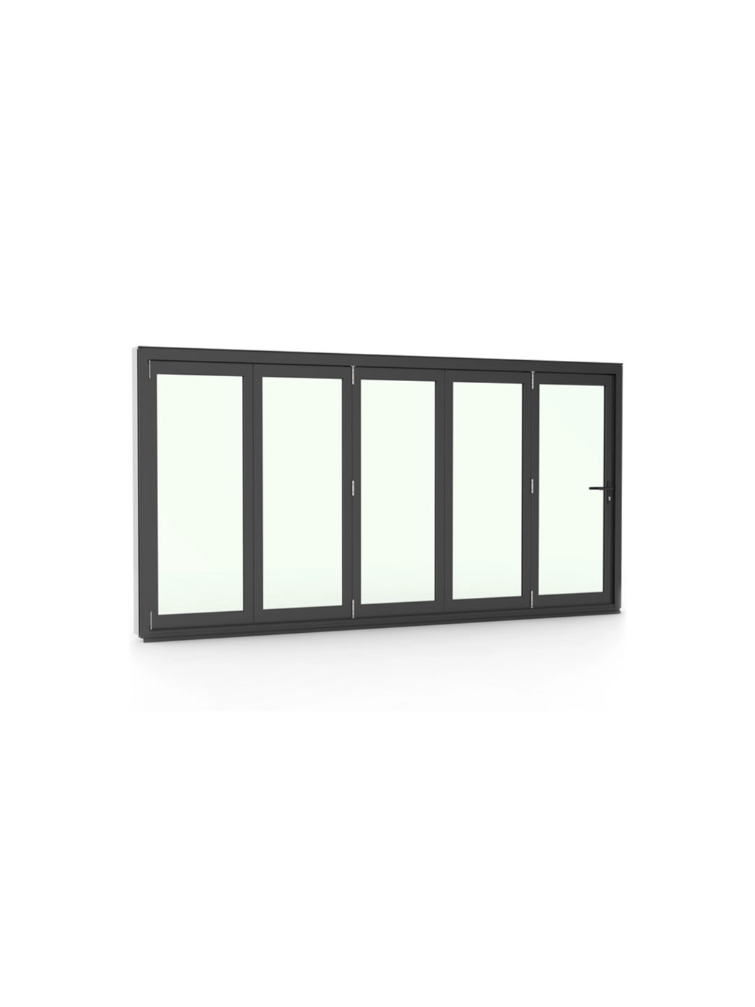 GL Commercial 100 x 50 Frame Bi-folding Door 4210W×2100H