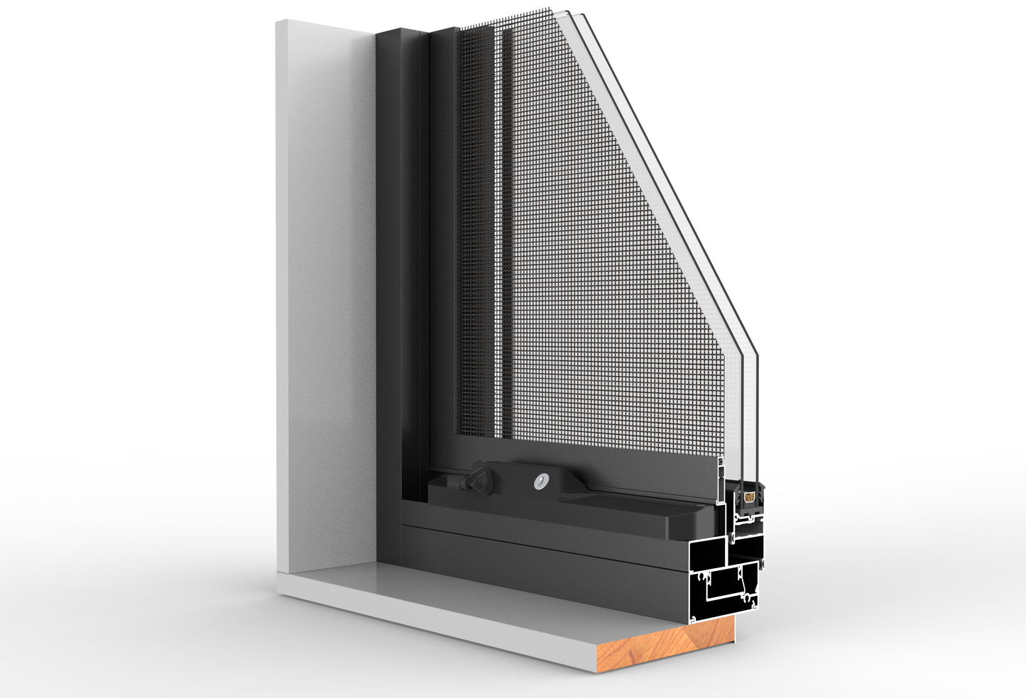 GL Classic 100 x 35 Frame Awning Window 1450W×1030H
