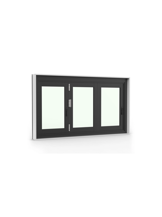GL Commercial 100 x 50 Frame Bi-folding Window  2410W×1200H