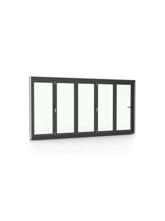 GL Commercial 100 x 50 Frame Bi-folding Door 4210W×2100H