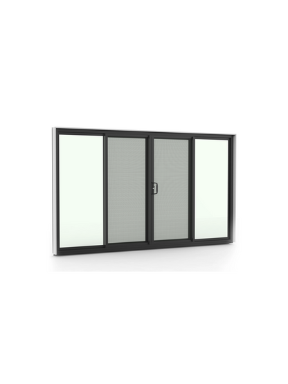 GL Classic 100 x 50 Frame Sliding Door 3566W×2100H